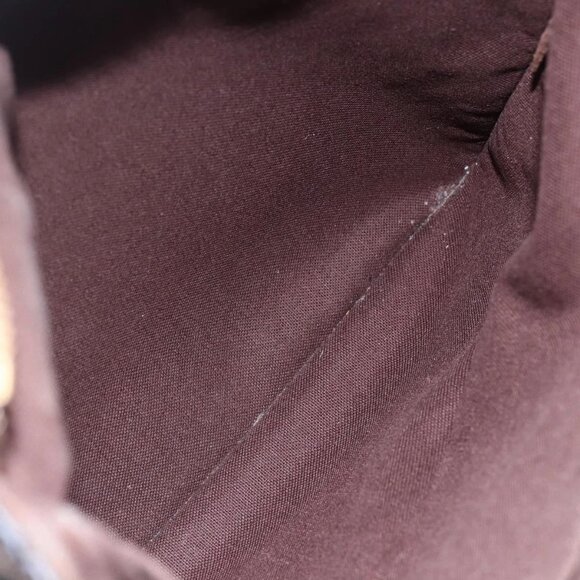 LOUIS VUITTON Damier Ebene Pochette Platt Brooklyn Bag N41100 LV Auth BA6686 - Picture 12 of 16